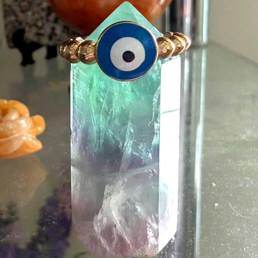 Brand new evil eye ring 🧿